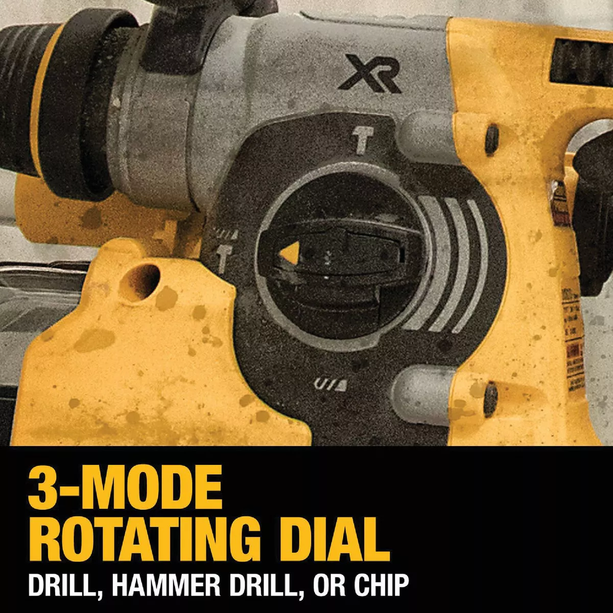 DEWALT 20V MAX XR Brushless 1 In. SDS-Plus L-Shape Cordless Rotary Hammer (Tool Only) - photo 5