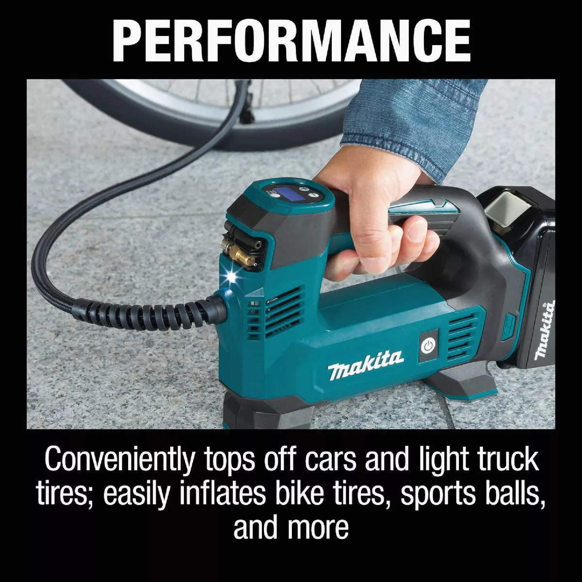 Makita 18V LXT Lithium-Ion 120 psi Cordless Inflator Kit - photo 6