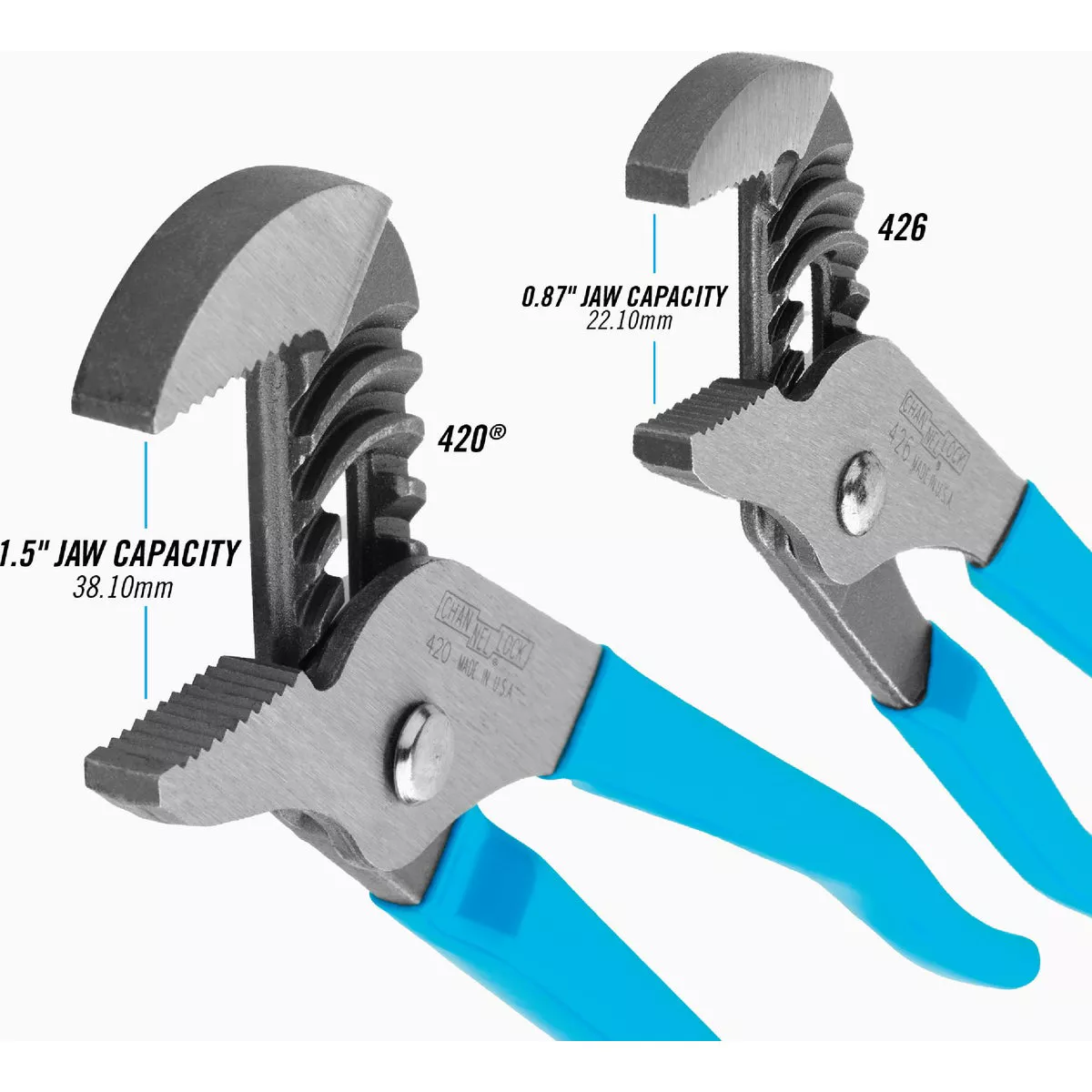 Channellock 6-1/2 In. and 9-1/2 In. Groove Joint Plier Set (2-Piece) - photo 4