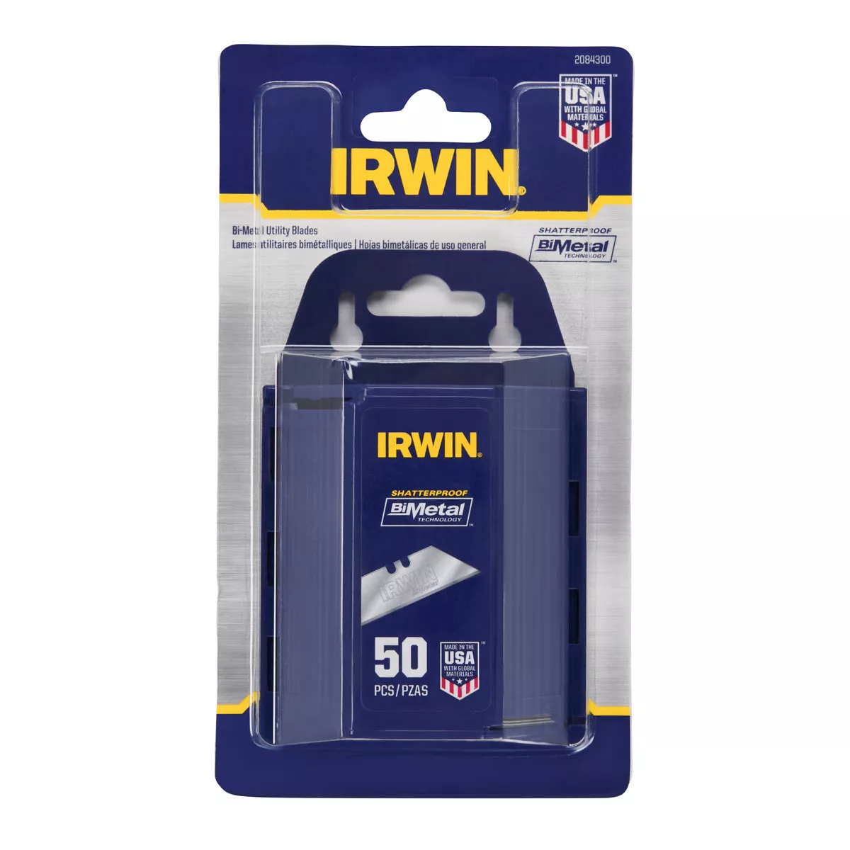 Irwin Blue Blade 2-Point 2-3/8 In. Utility Knife Blade (50-Pack) - photo 2