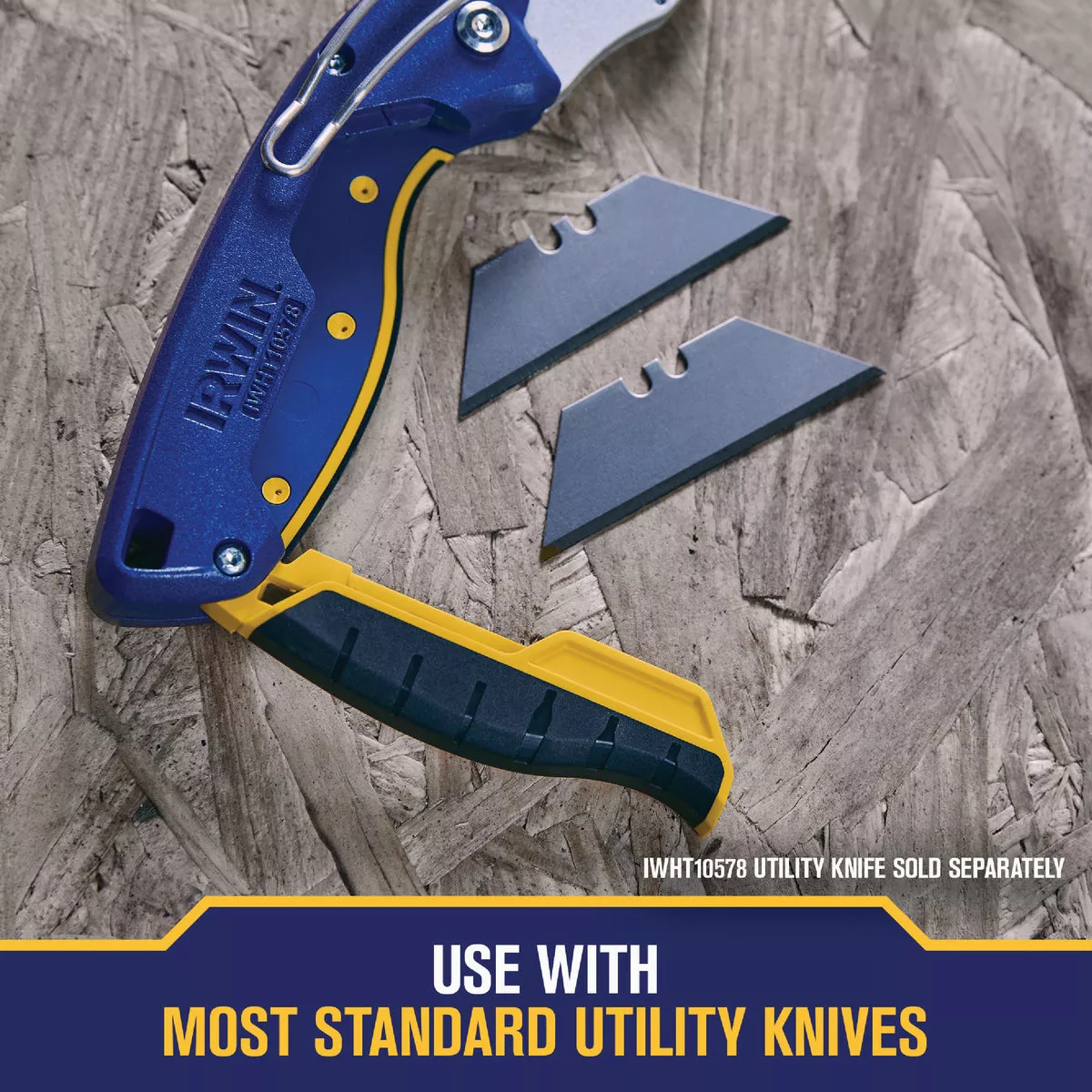 Irwin Blue Blade 2-Point 2-3/8 In. Utility Knife Blade (100-Pack) - photo 4