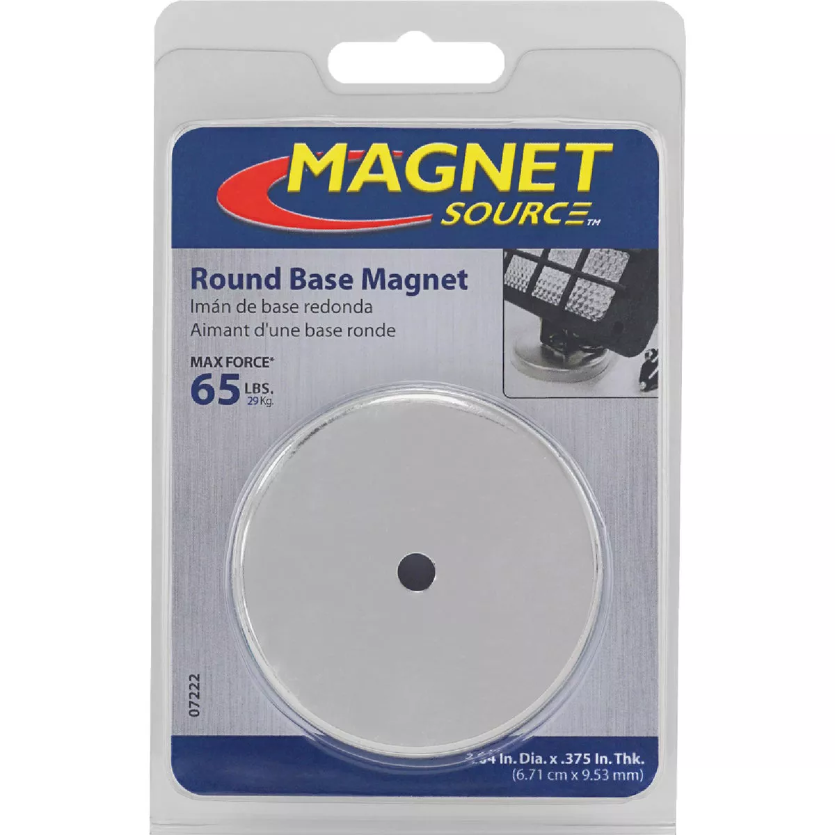 Master Magnetics 2-5/8 in. 65 Lb. Magnetic Base - photo 2