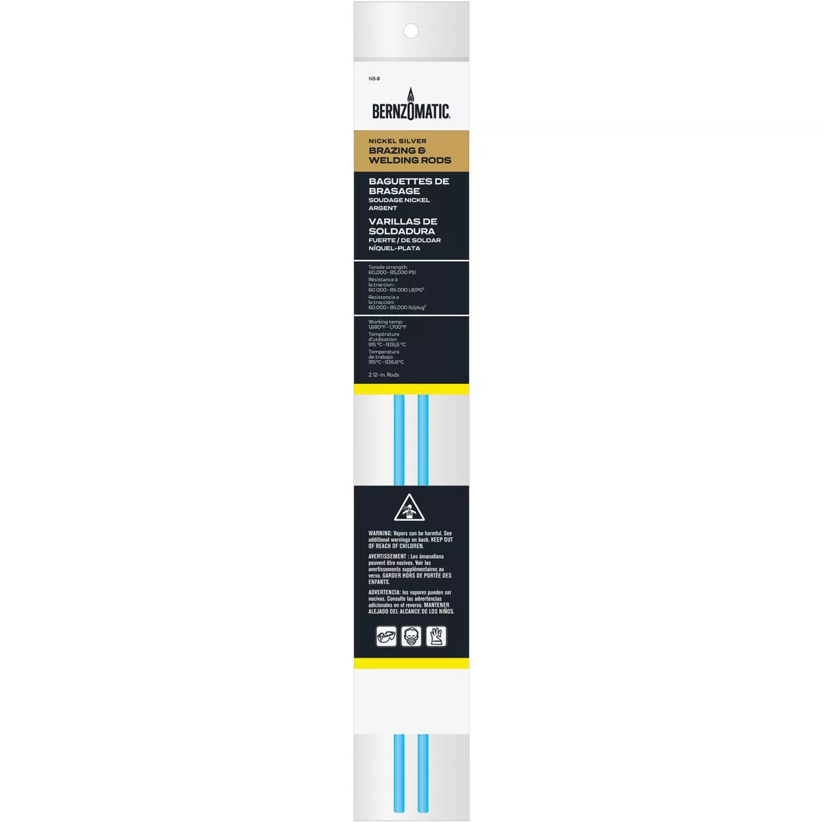 Bernzomatic Nickel/Silver Welding and Brazing Rod (2-Pack)