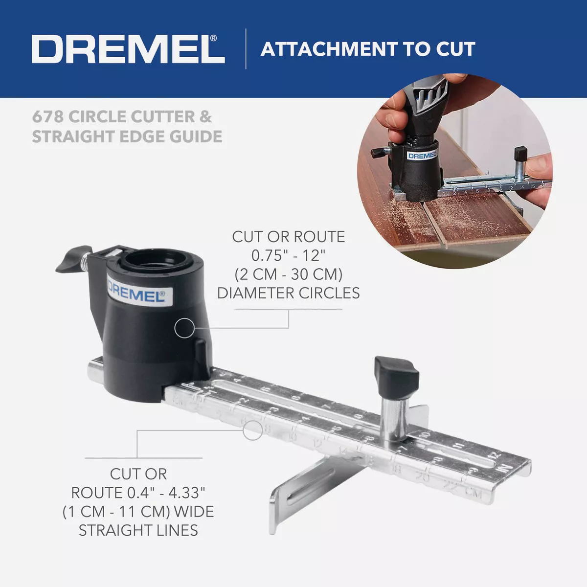 Dremel High Performance 120-Volt 1.6-Amp Variable Speed Electric Rotary Tool Kit - photo 7