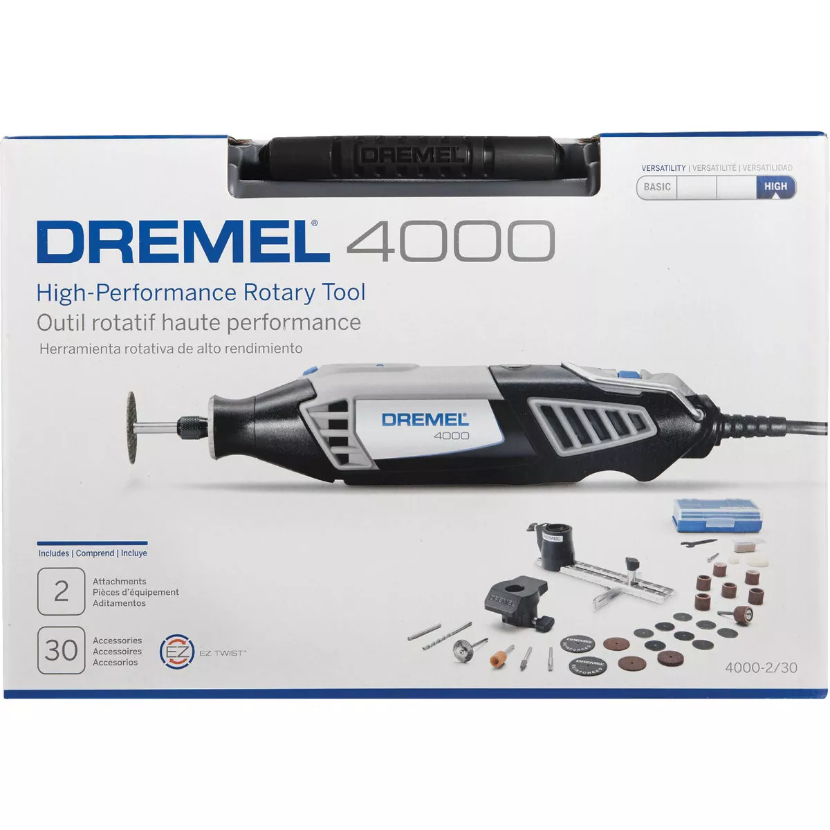 Dremel High Performance 120-Volt 1.6-Amp Variable Speed Electric Rotary Tool Kit - photo 2
