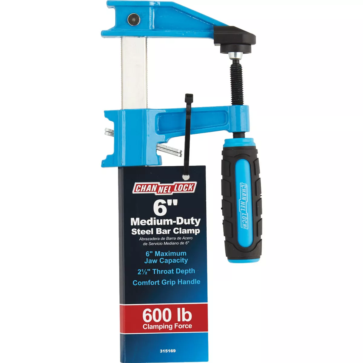 Channellock 6 In. Medium-Duty Steel Bar Clamp | True Value Hardware