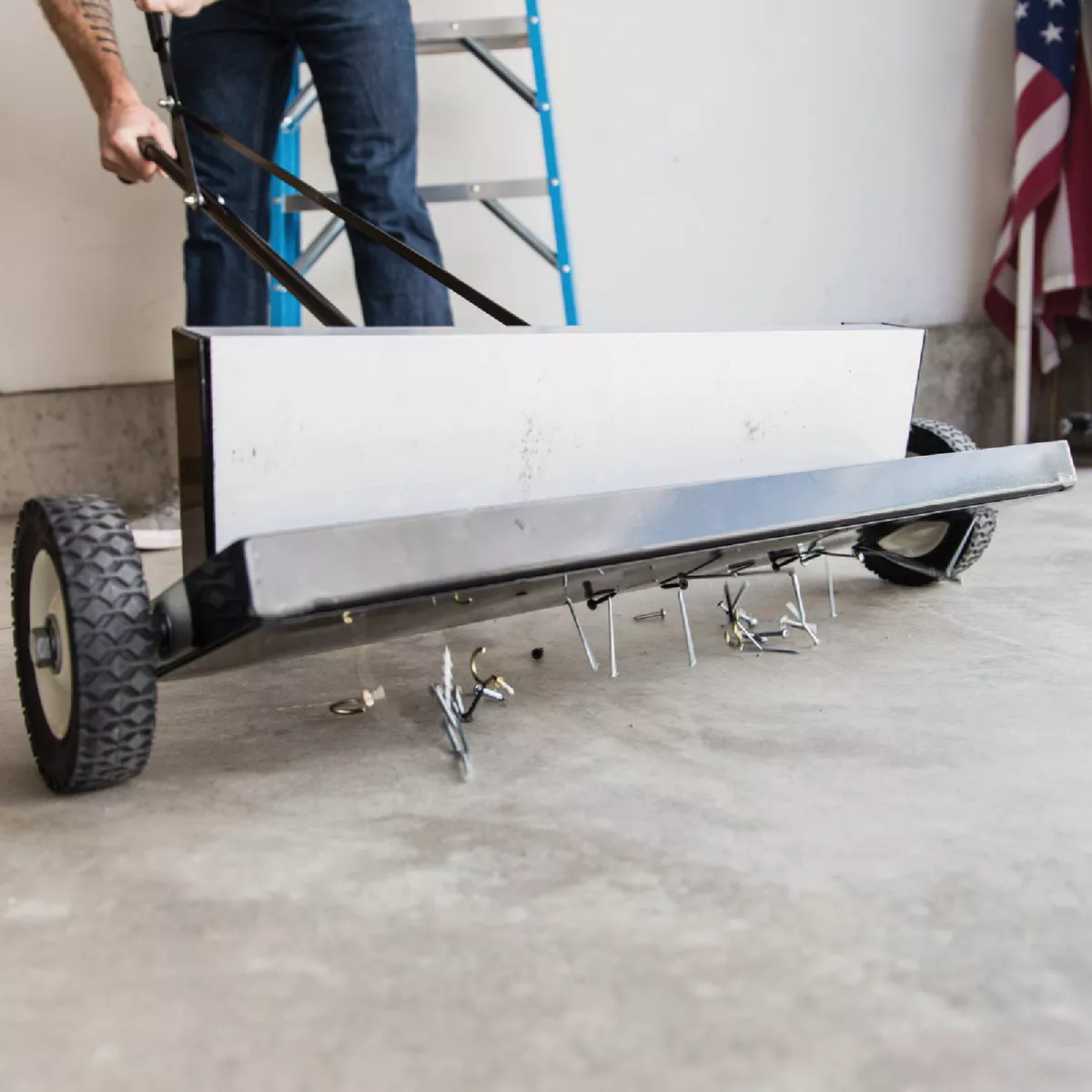 Master Magnetics 24 in. Magnetic Floor Sweeper - photo 12