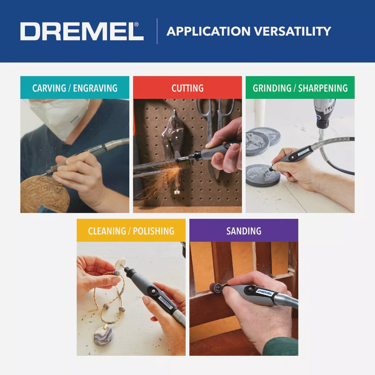 Dremel Rotary Tool Flexible Shaft Attachment - photo 6