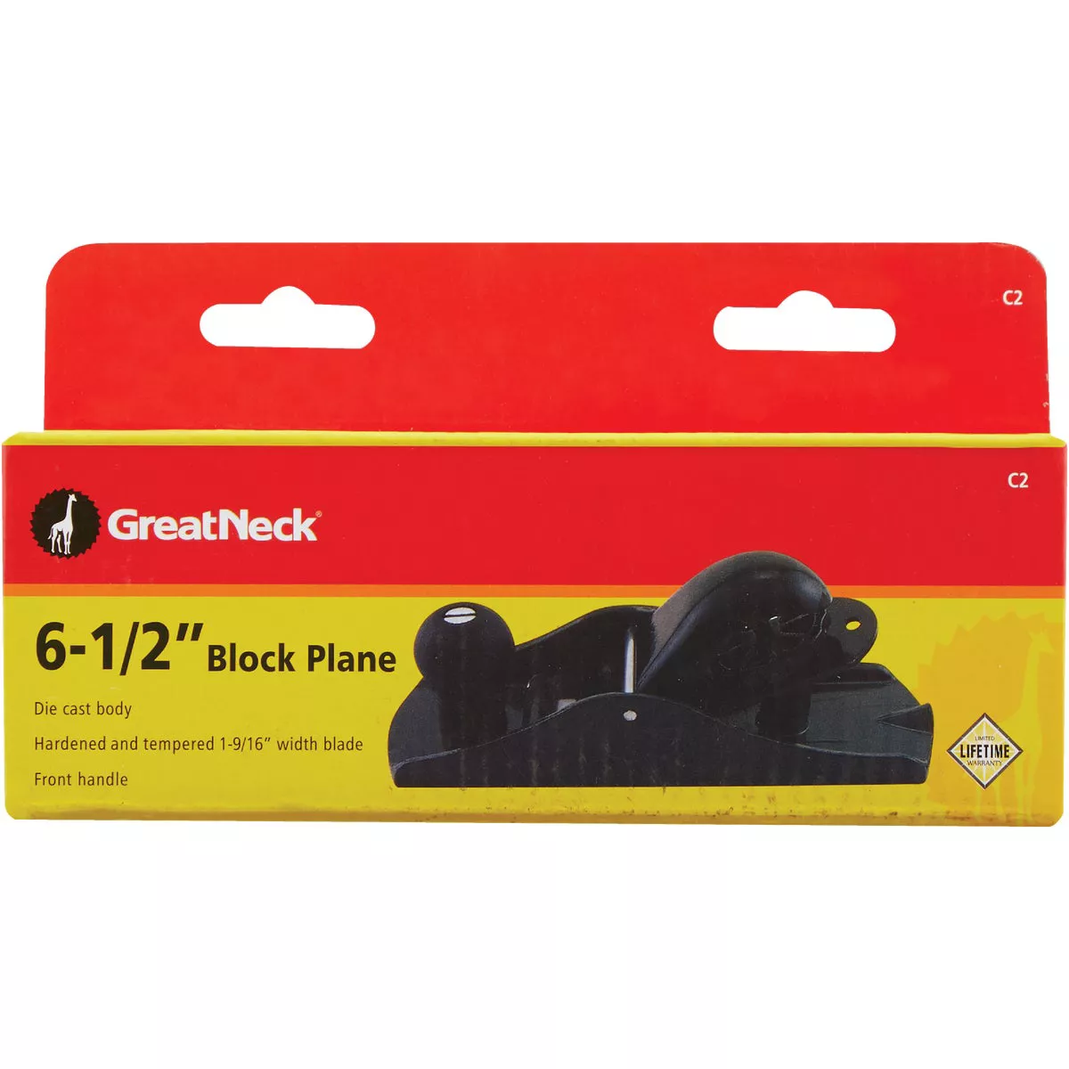 Great Neck 6-1/2 In. Block Plane with 1-9/16 In. Cutter - photo 2
