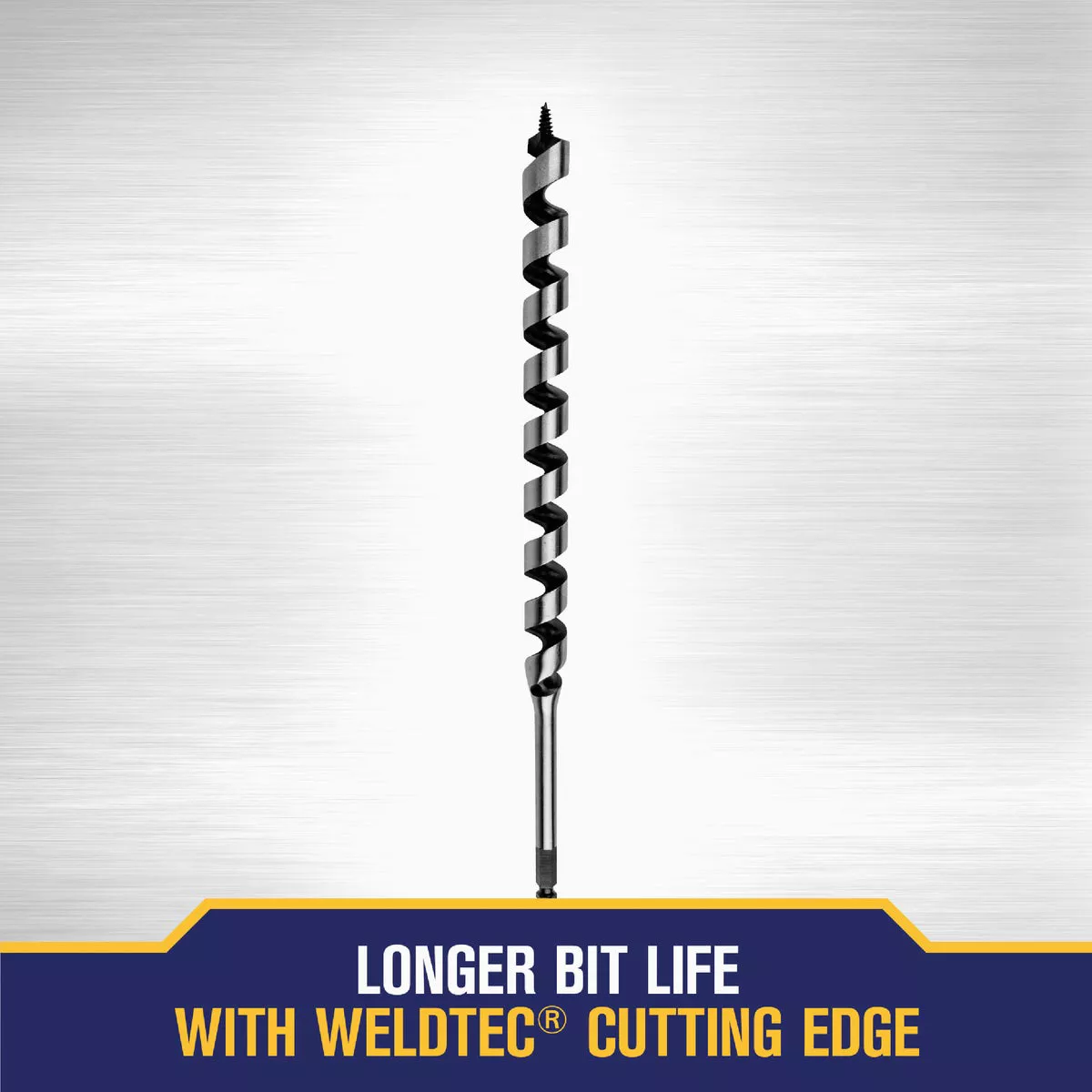 Irwin WeldTec 1 In. x 17 In. Quick Change Ship Auger Bit - photo 4
