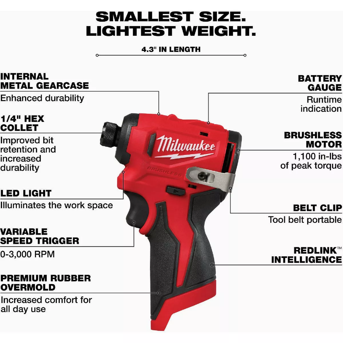 Milwaukee M12 2-Tool Brushless Subcompact Drill/Driver & Impact Driver Combo Kit - photo 5
