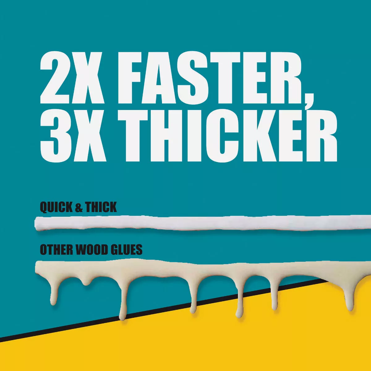 Titebond 16 Oz. Quick & Thick Multi-Surface Wood Glue - photo 3