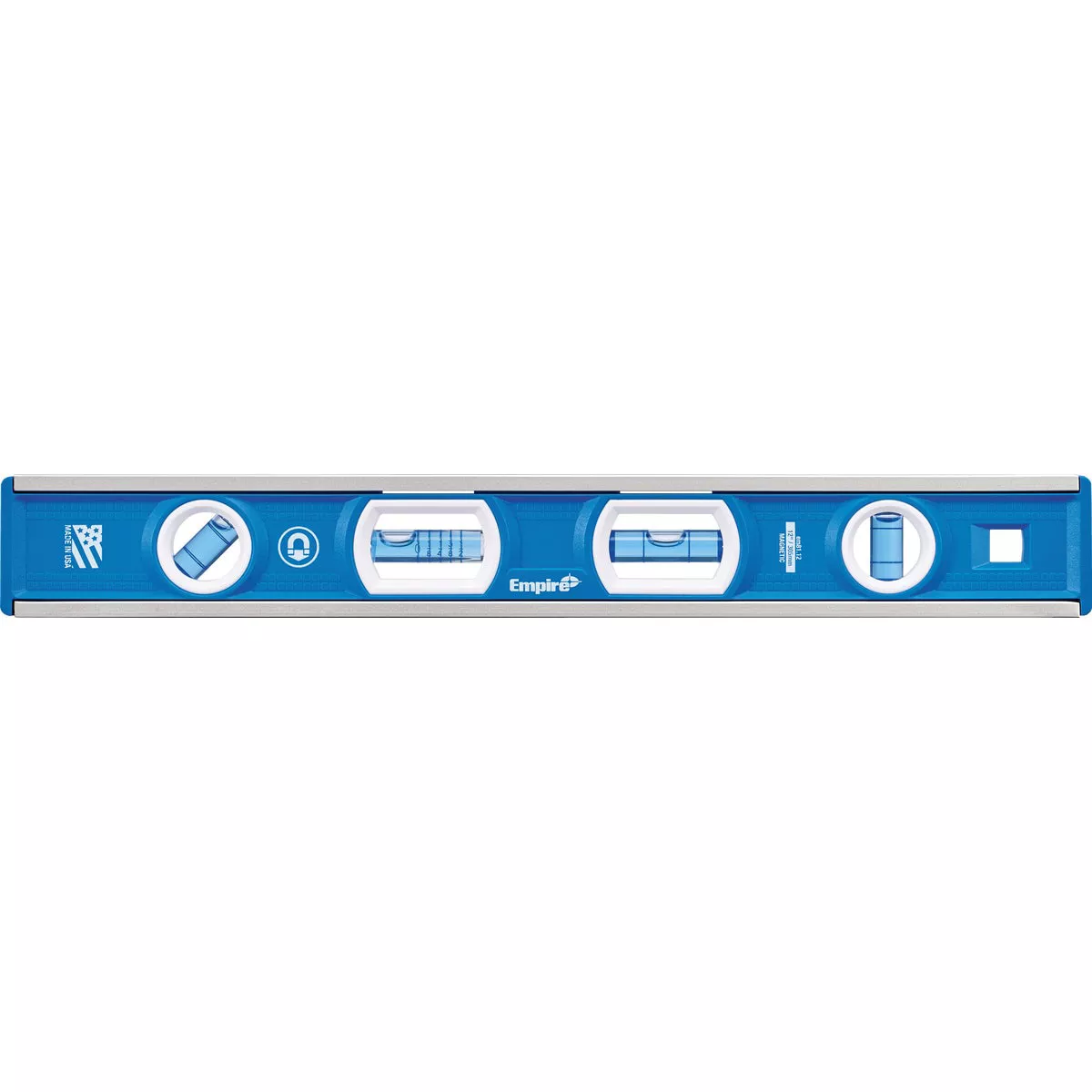 Empire True Blue 24 In. Aluminum I-Beam Level with 12 In. Aluminum Magnetic Torpedo Level - photo 2