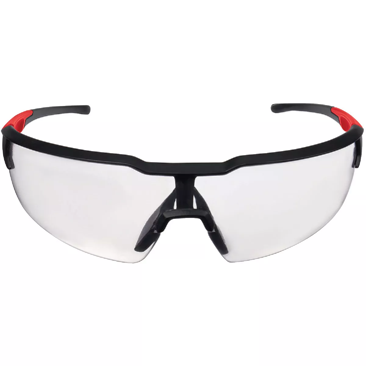 Milwaukee Red & Black Frame Safety Glasses with Clear Fog-Free Lenses - photo 3