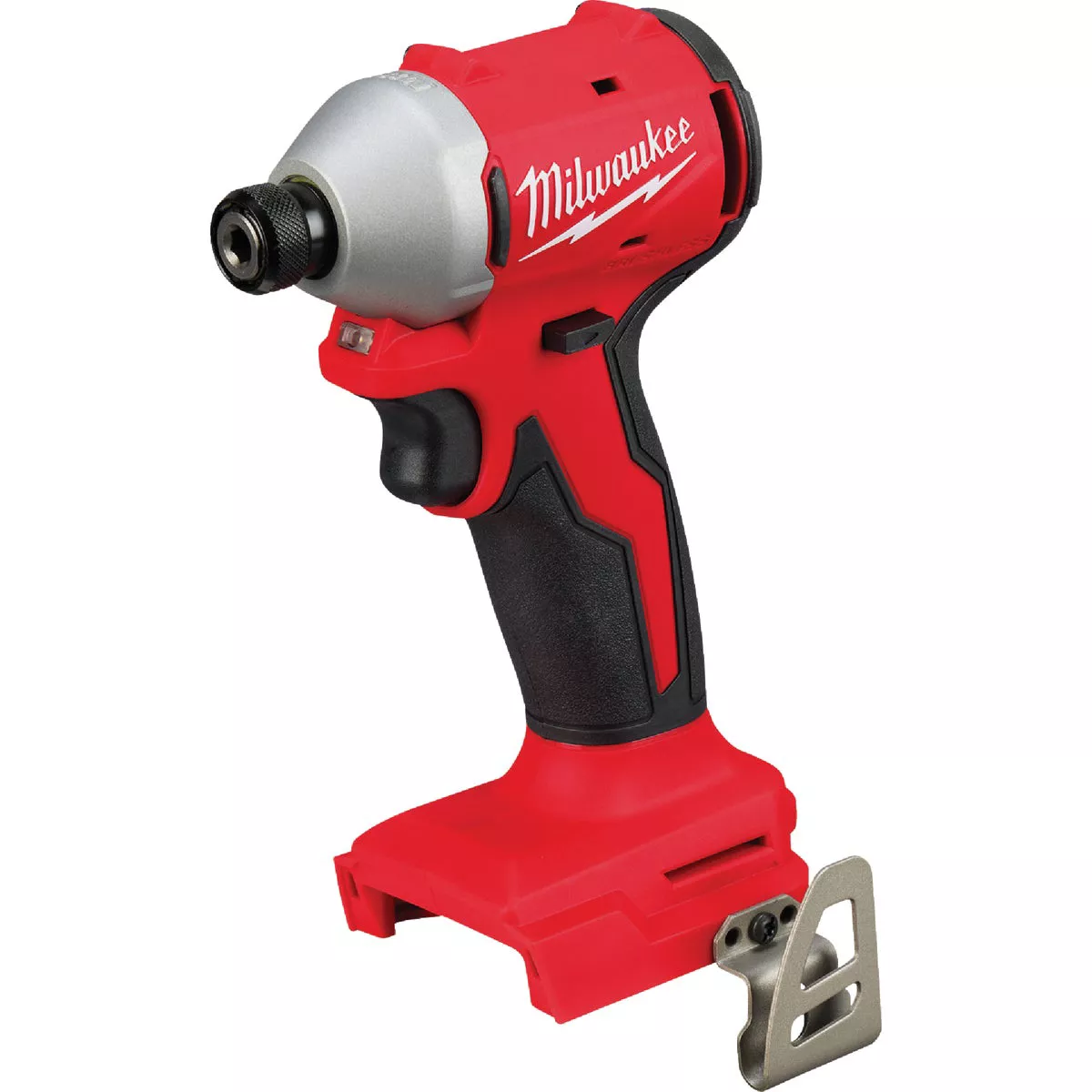 Milwaukee M18 Brushless 1/4 In. Hex Compact Cordless Impact Driver Kit with 2.0 Ah Battery & Charger - photo 2