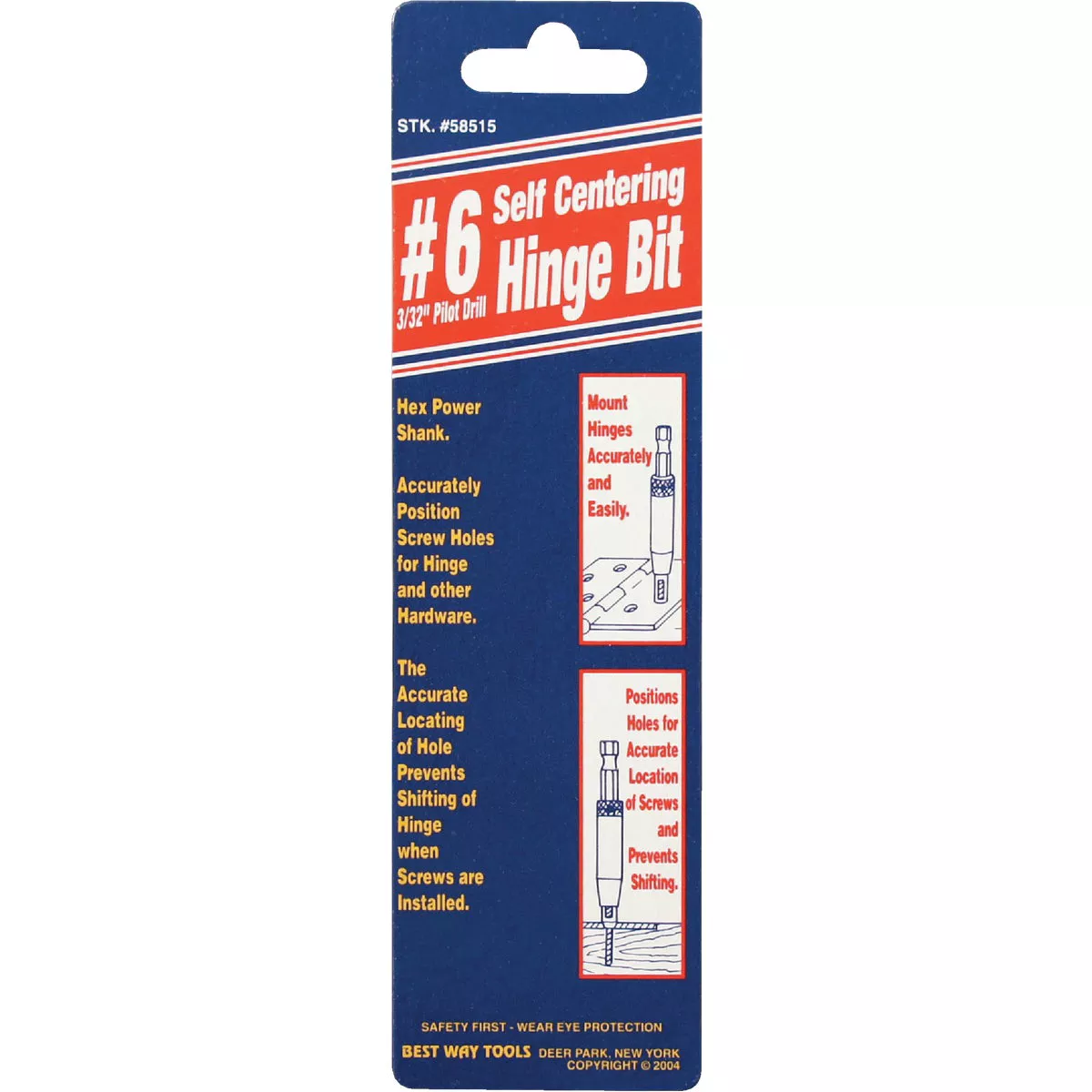 Best Way Tools #6 3/32 In. Hinge Drill Bit - photo 2