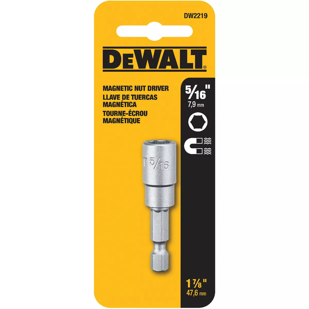 DEWALT Magnetic 5/16 In. x 1-7/8 In. Magnetic Nutdriver Bit - photo 2