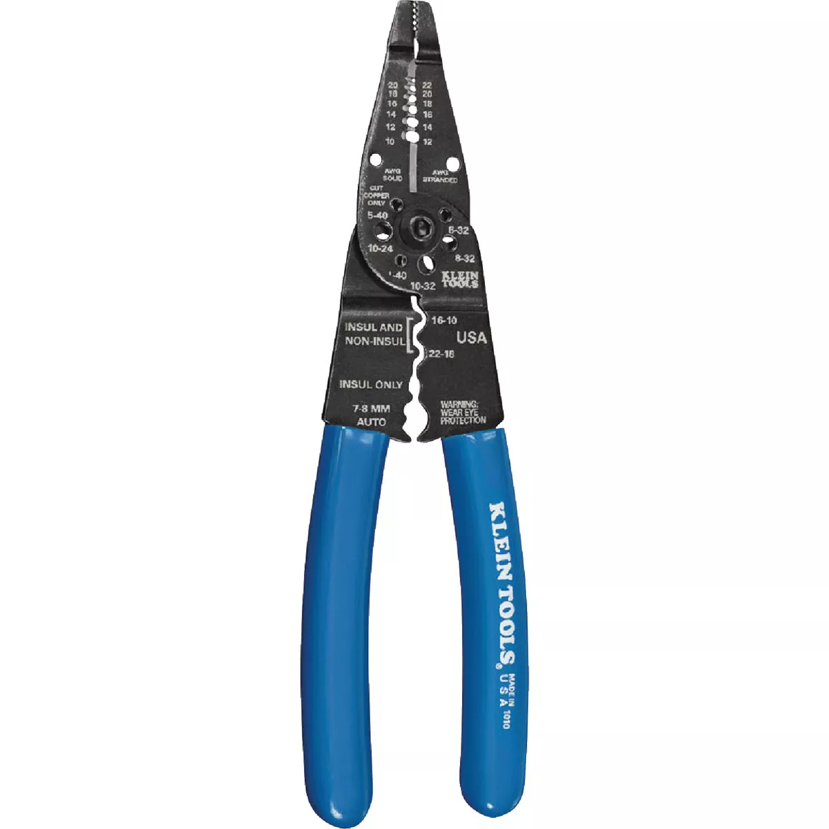 Klein 8-1/4 In. Long Nose All-Purpose Crimper & Stripper - photo 2
