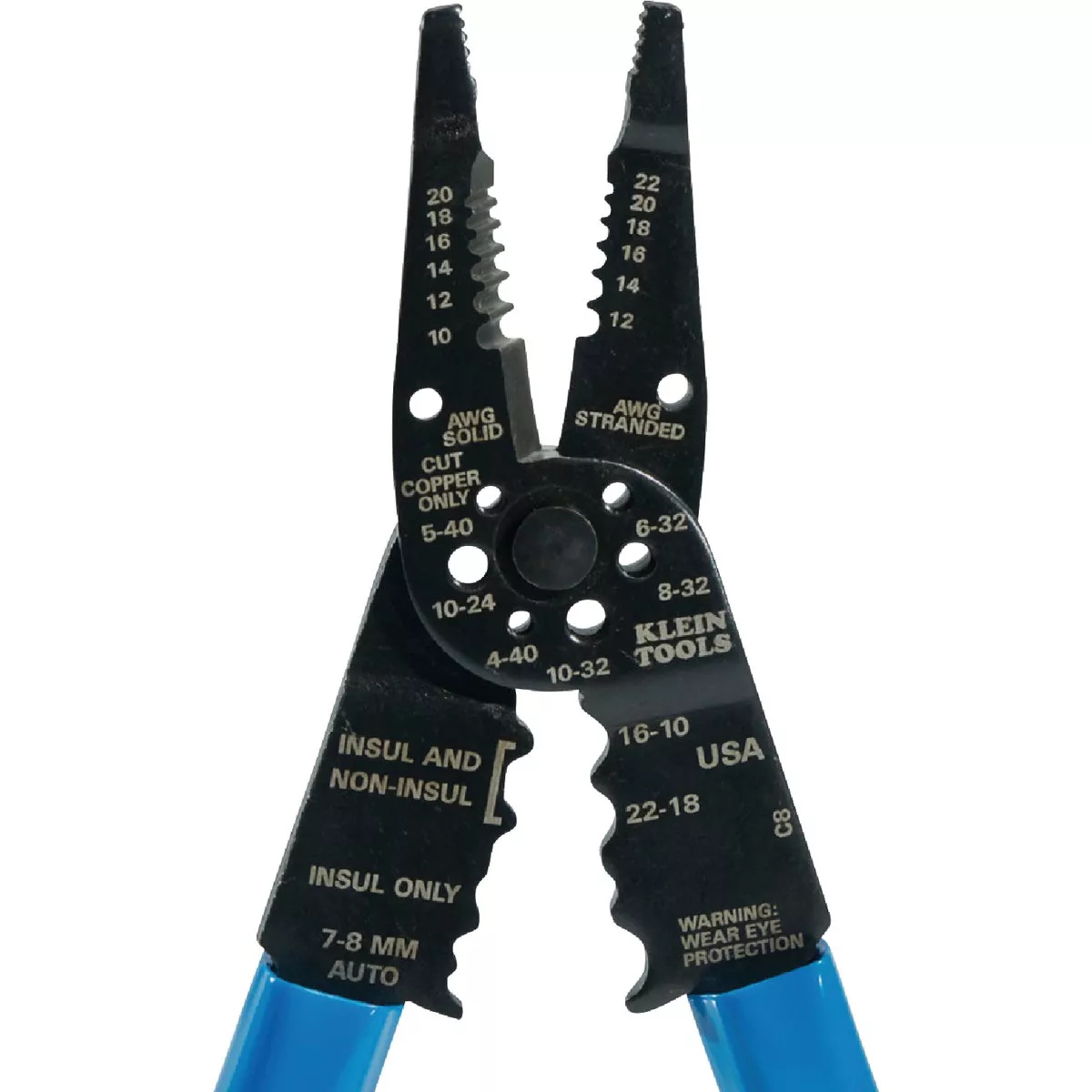 Klein 8-1/4 In. Long Nose All-Purpose Crimper & Stripper - photo 3