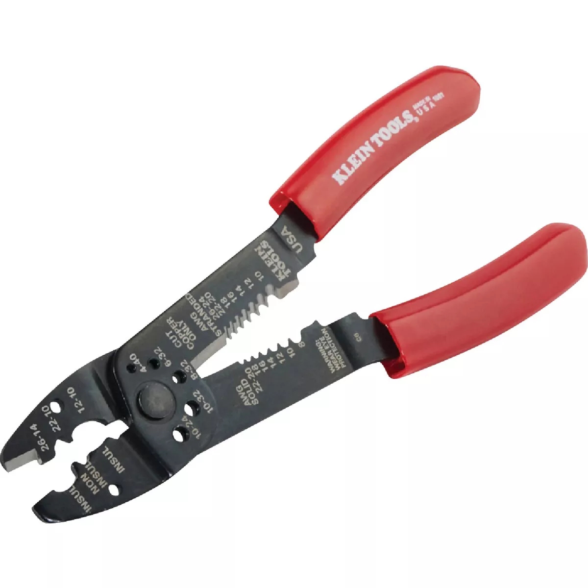 Klein 8-1/2 In. All-Purpose Electrician Crimper & Stripper - photo 4