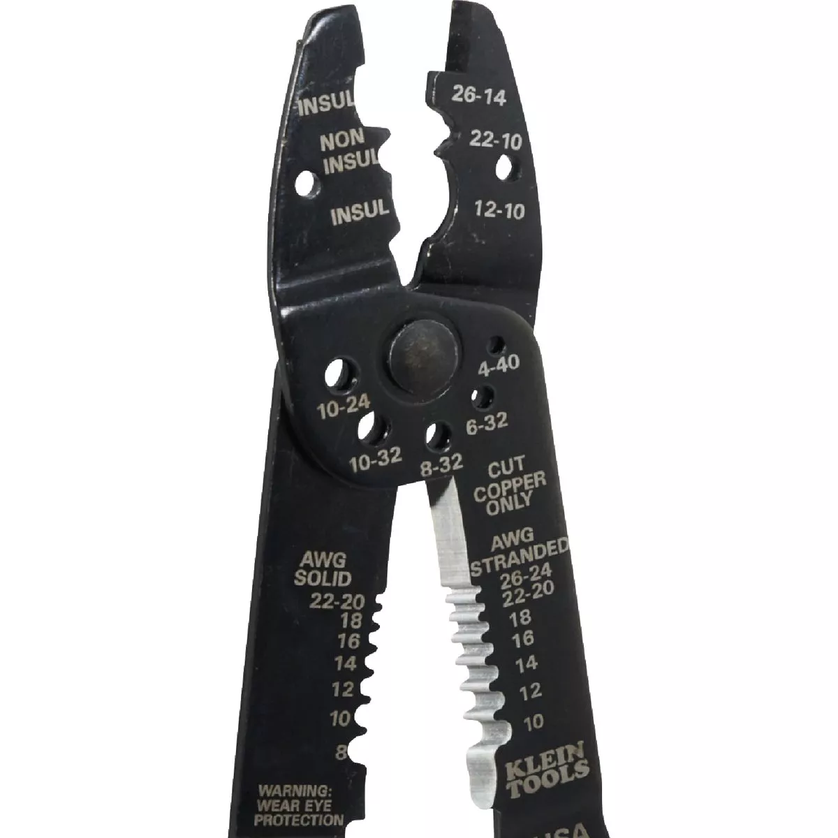 Klein 8-1/2 In. All-Purpose Electrician Crimper & Stripper - photo 5
