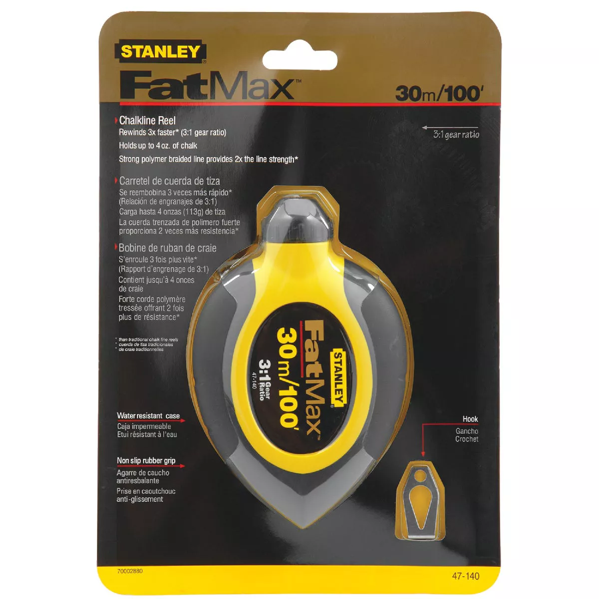 Stanley FatMax 100 Ft. Chalk Line Reel - photo 2