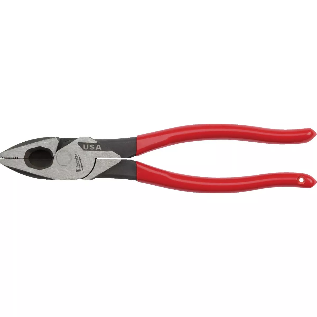 Milwaukee 9 In. Dipped Grip Linesman Pliers