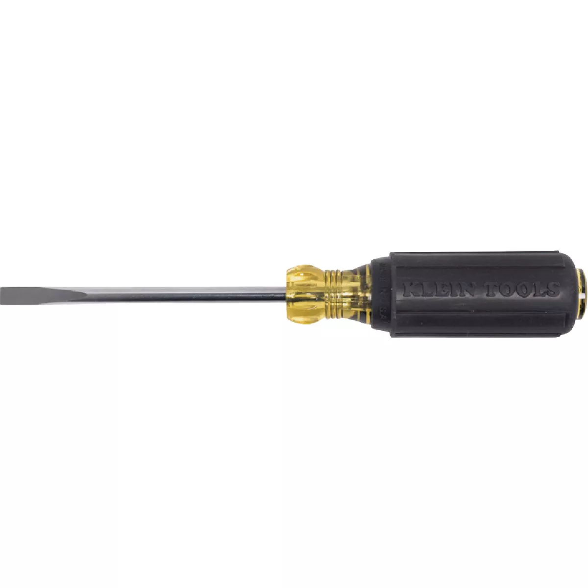 Klein 1/4 In. x 4 In. Cabinet-Tip Slotted Screwdriver