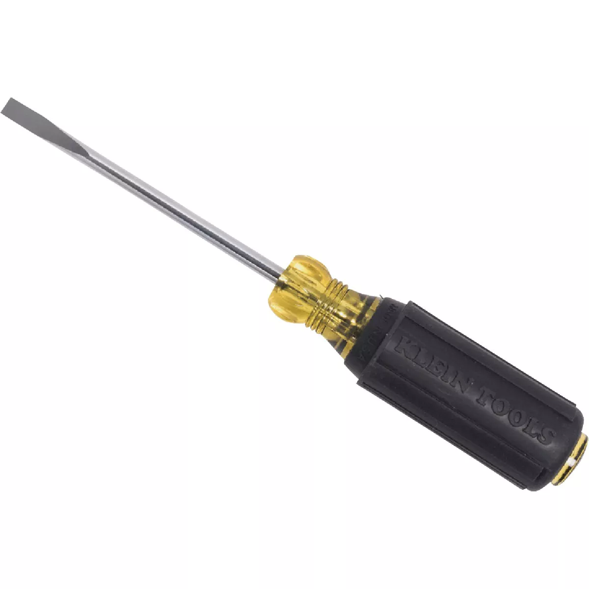 Klein 1/4 In. x 4 In. Cabinet-Tip Slotted Screwdriver - photo 2