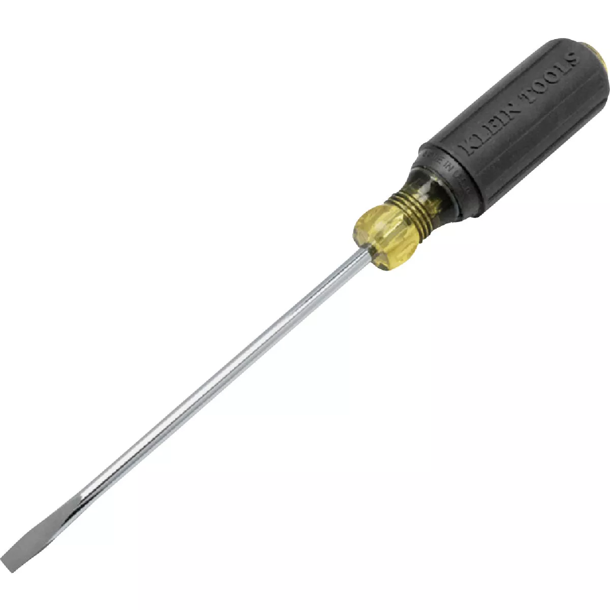 Klein 1/4 In. x 6 In. Cabinet-Tip Slotted Screwdriver - photo 2