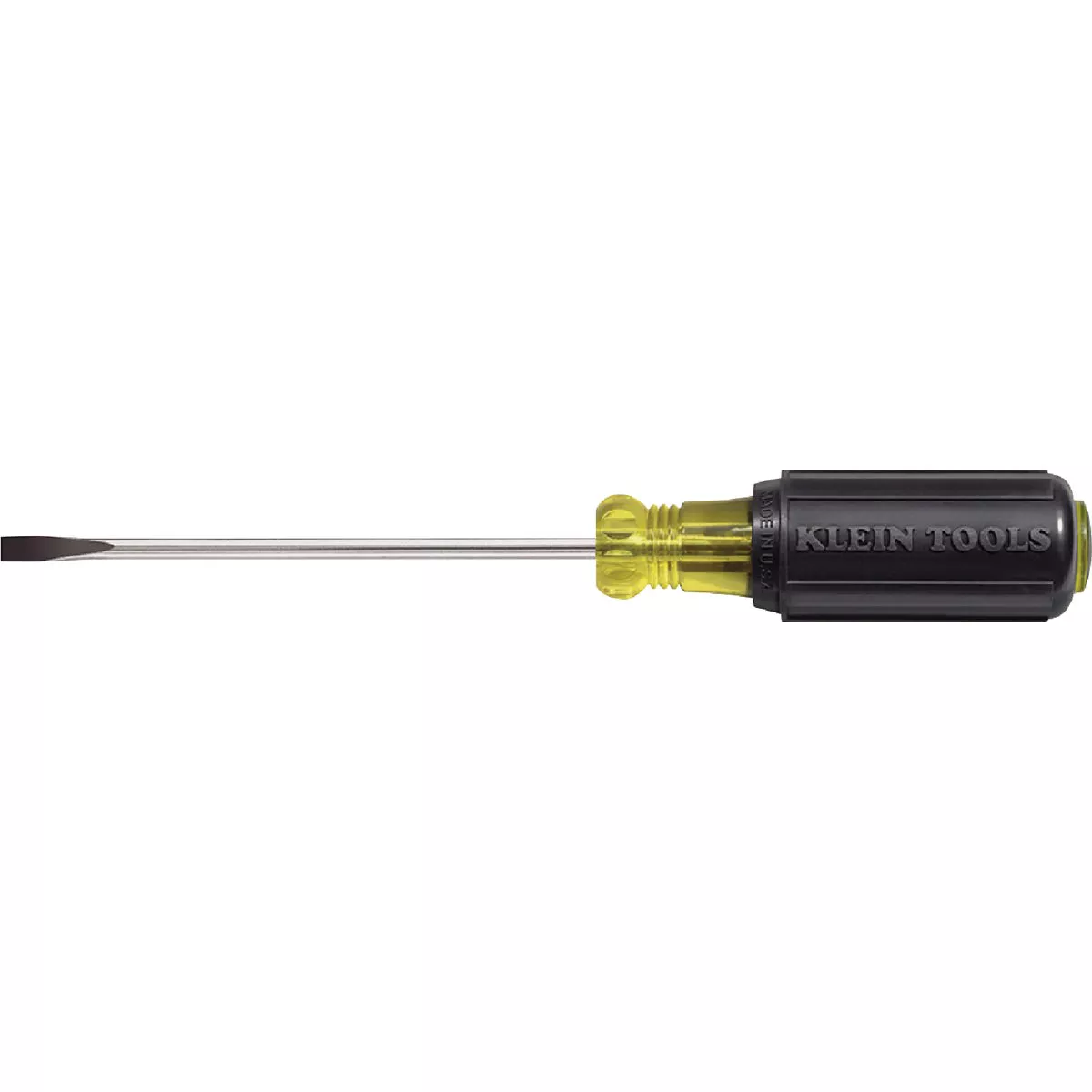Klein 3/16 In. x 4 In. Cabinet-Tip Slotted Screwdriver