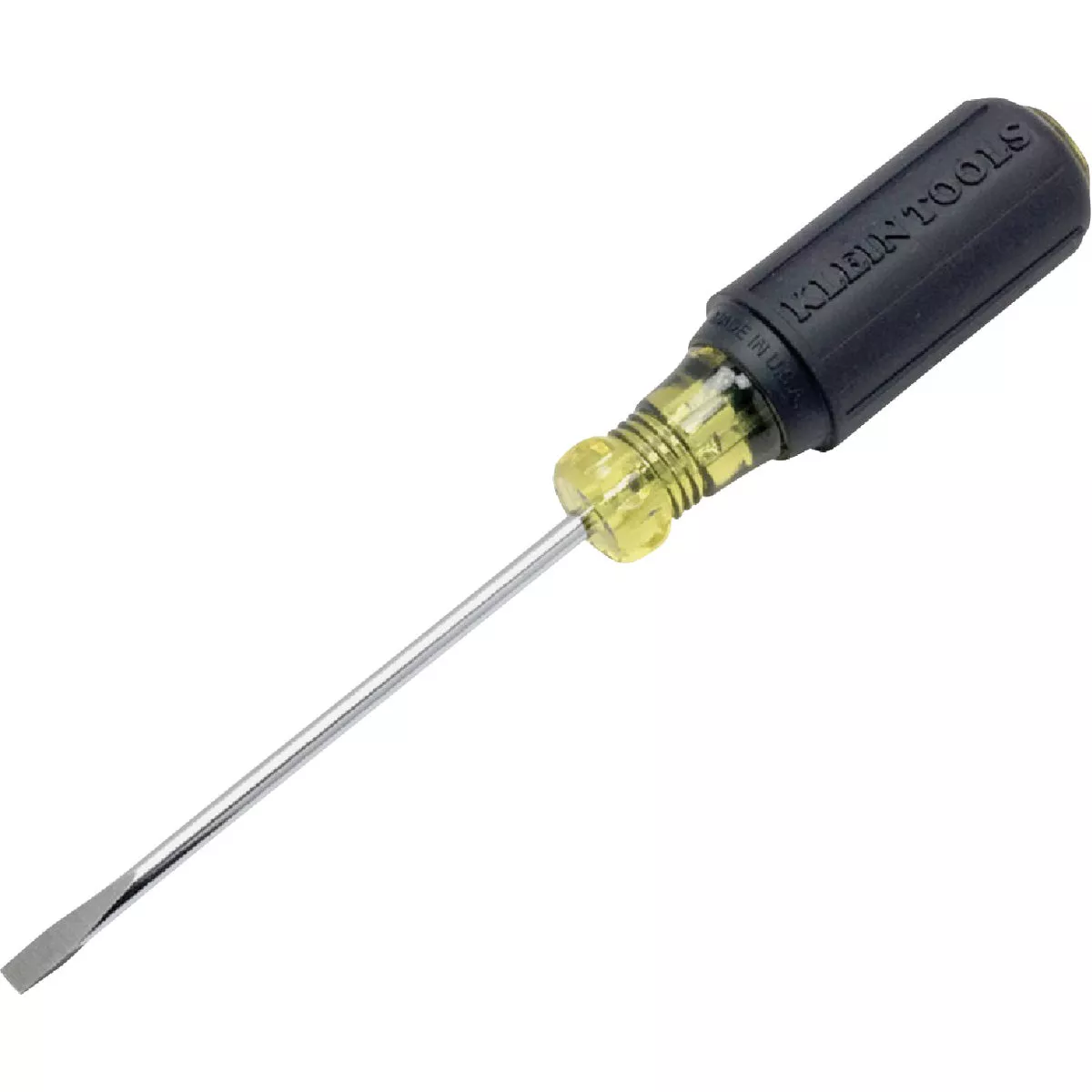 Klein 3/16 In. x 4 In. Cabinet-Tip Slotted Screwdriver - photo 2