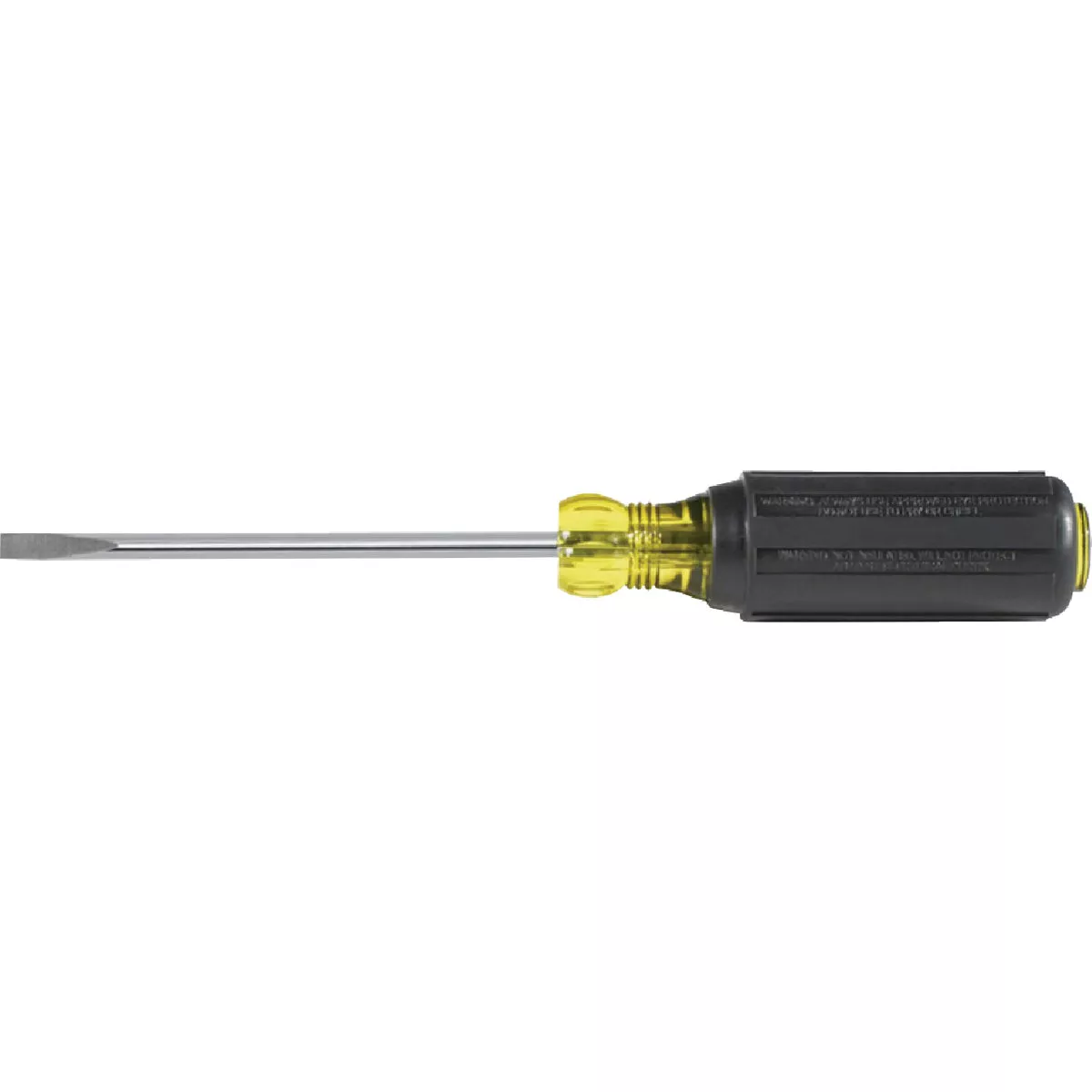 Klein 3/16 In. x 4 In. Cabinet-Tip Slotted Screwdriver - photo 3