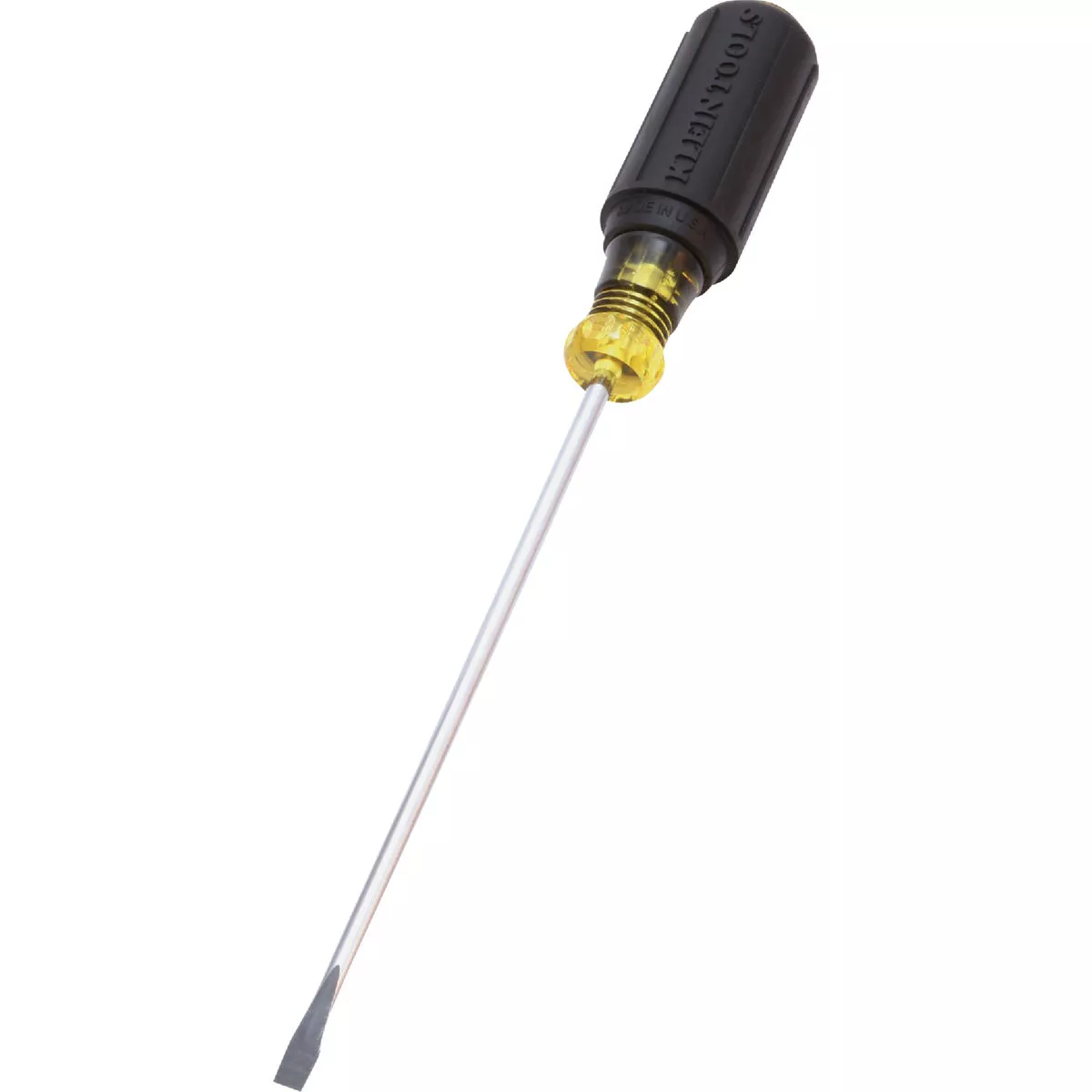 Klein 3/16 In. x 6 In. Cabinet-Tip Slotted Screwdriver - photo 2