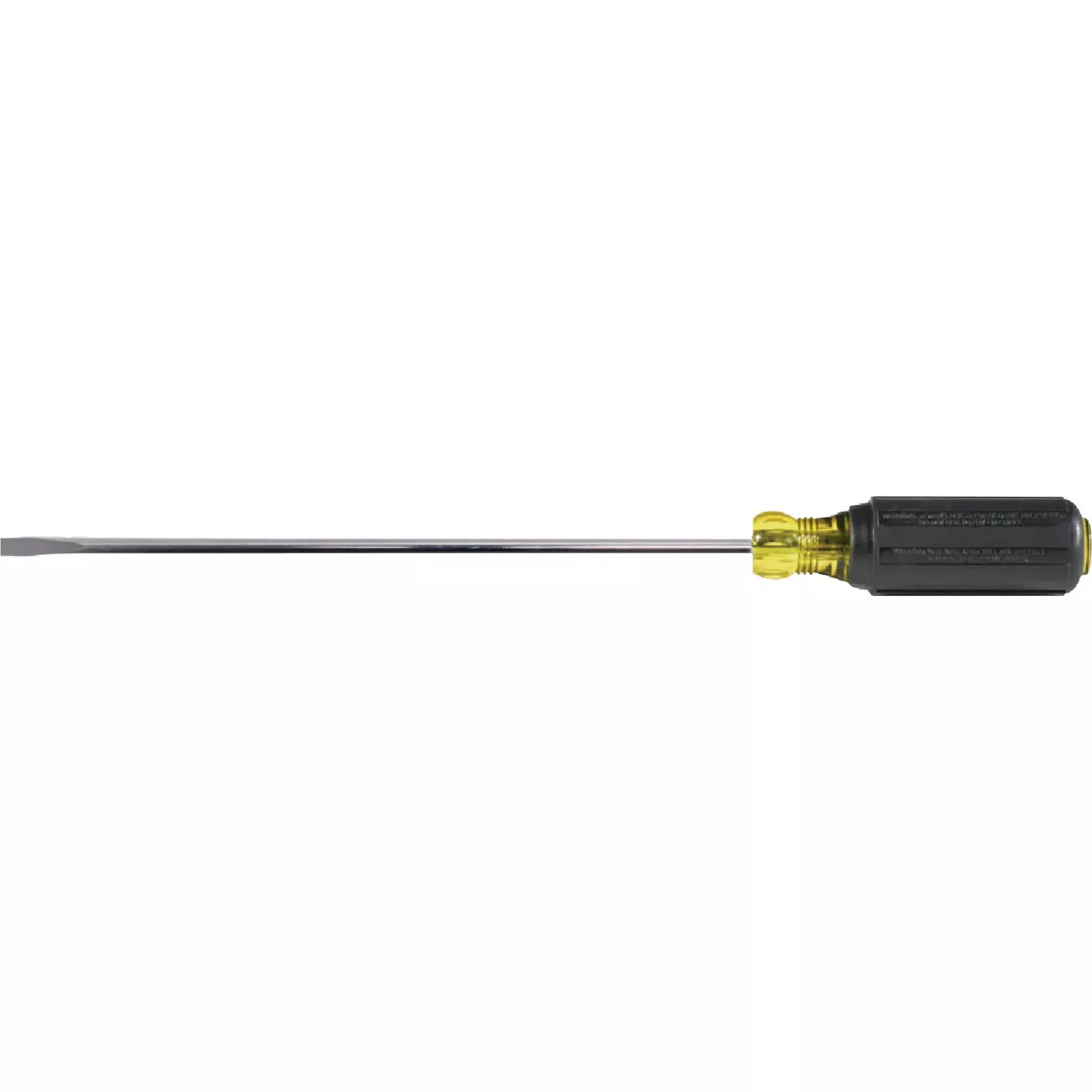 Klein 3/16 In. x 8 In. Cabinet-Tip Slotted Screwdriver - photo 3