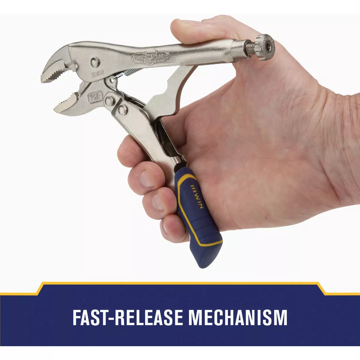 Irwin Vise-Grip Fast Release 7 In. Curved Jaw Locking Pliers - photo 6