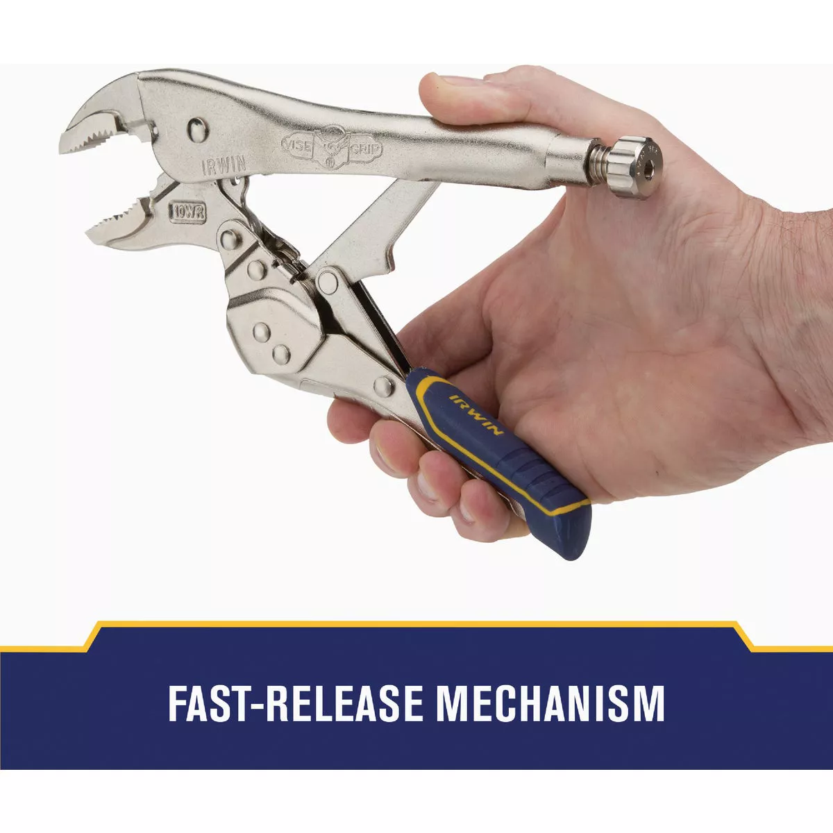 Irwin Vise-Grip Fast Release 10 In. Curved Jaw Locking Pliers - photo 4