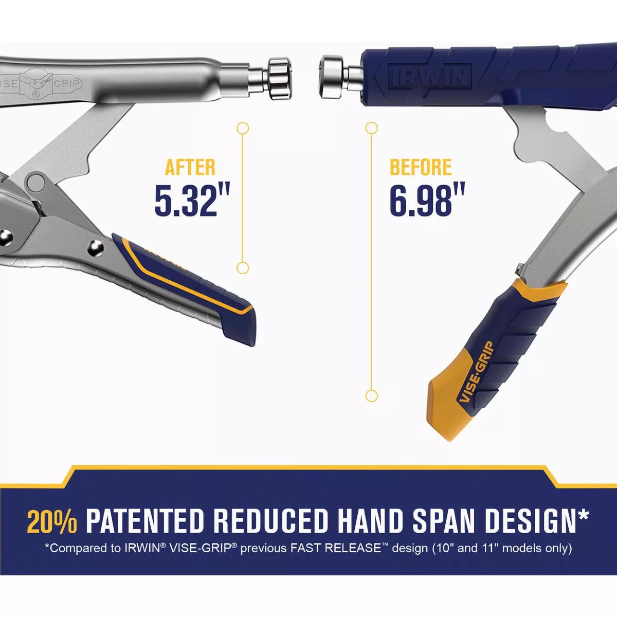 Irwin Vise-Grip Fast Release 10 In. Curved Jaw Locking Pliers - photo 5