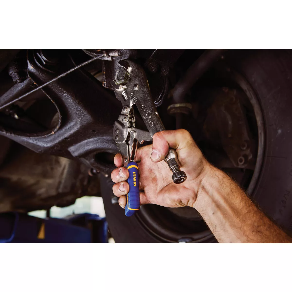 Irwin Vise-Grip Fast Release 10 In. Curved Jaw Locking Pliers - photo 8