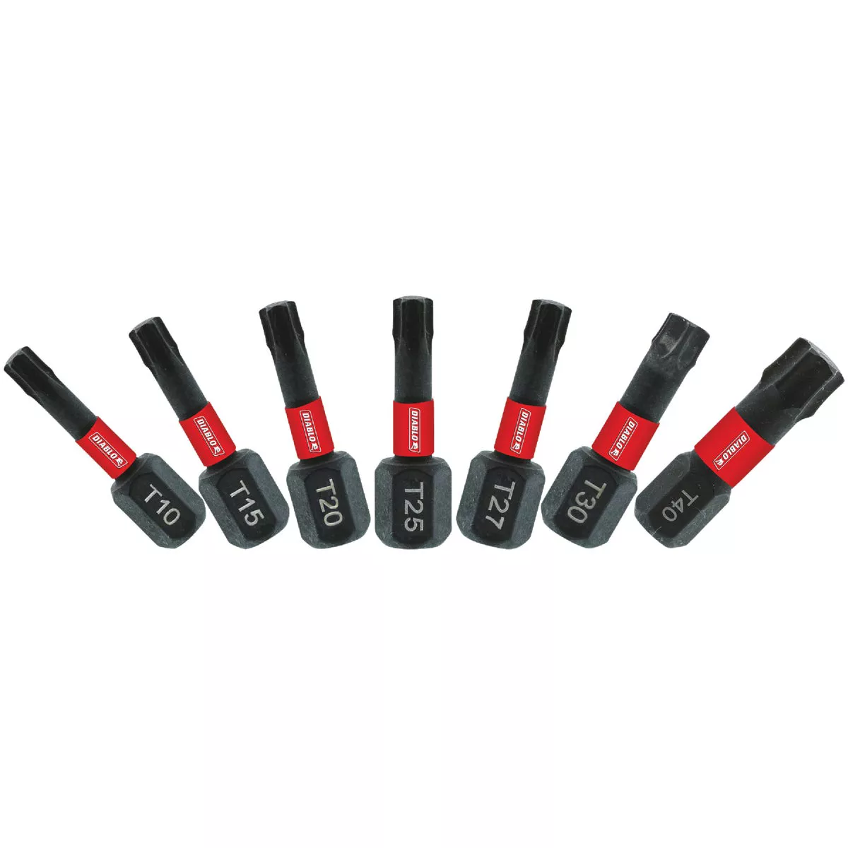 Diablo 1 In. Torx Security Impact Screwdriver Bit Set (7-Piece)
