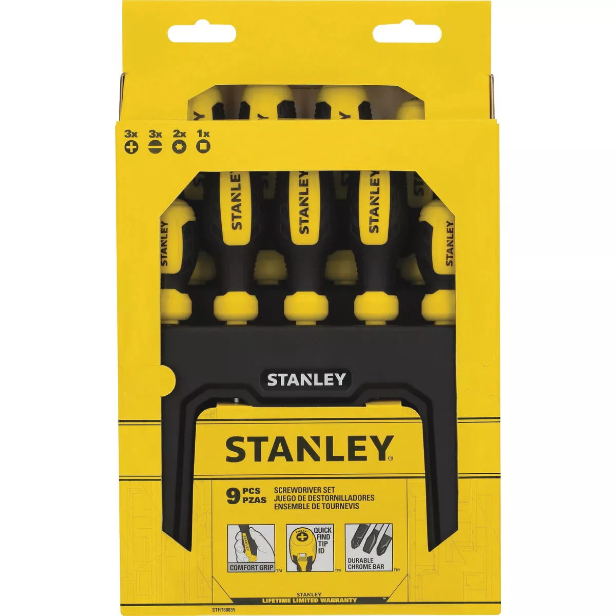 Stanley Screwdriver Set with Stand (9-Piece) - photo 2