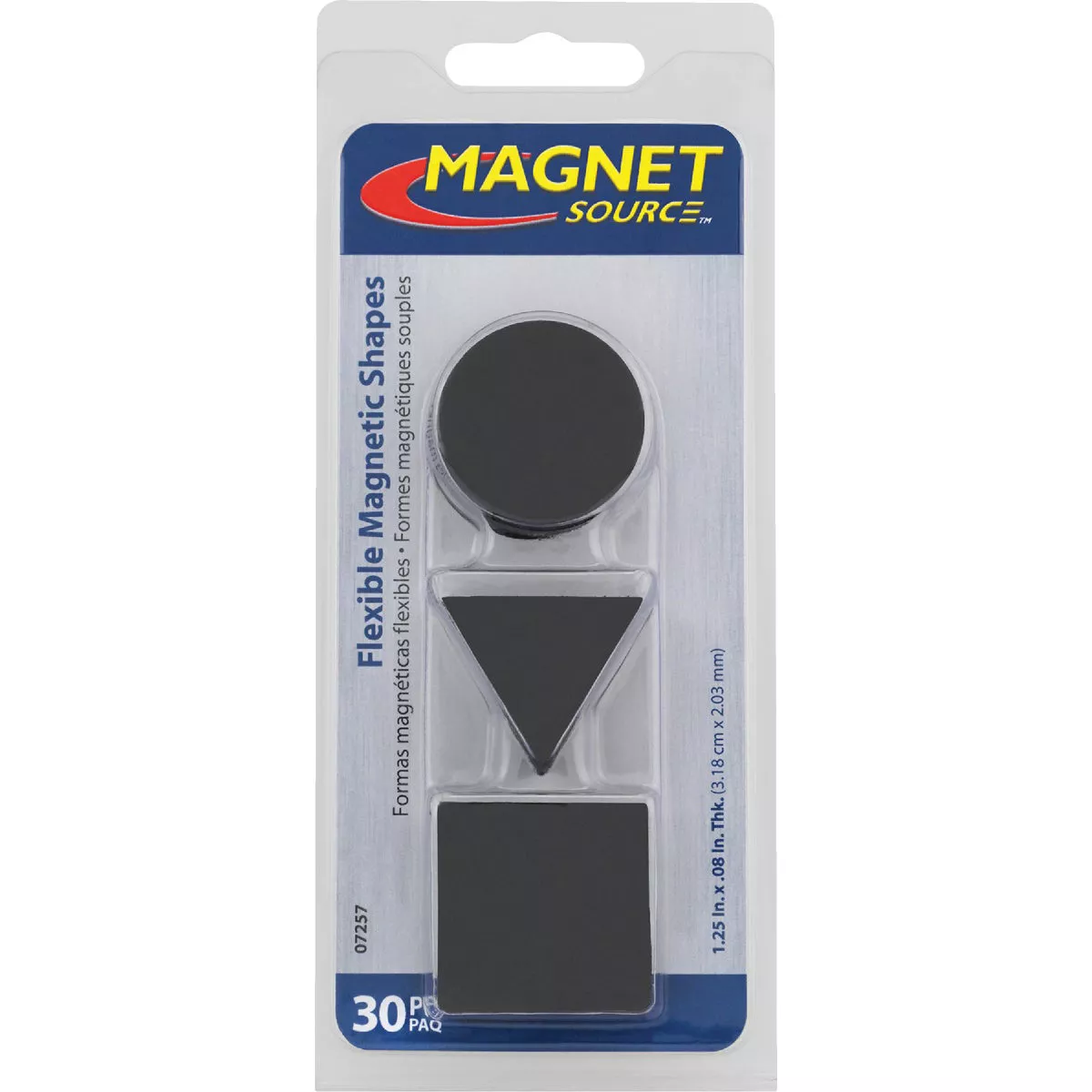 Master Magnetics Black Assorted Magnetic Shapes (30-Pack) - photo 6