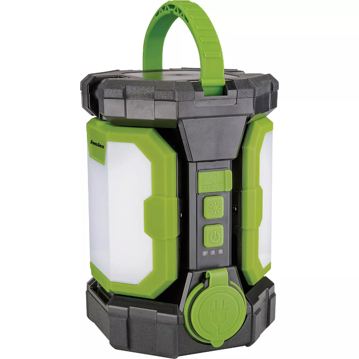 PowerSmith Voyager 5000 Lm. LED Jobsite Lantern with 3-Way Power