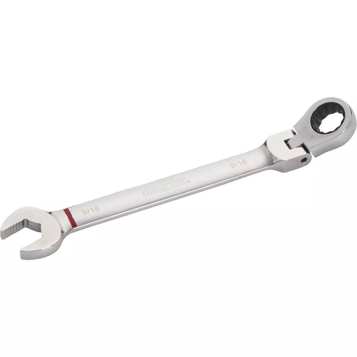 Channellock Standard 9/16 In. 12-Point Ratcheting Flex-Head Wrench