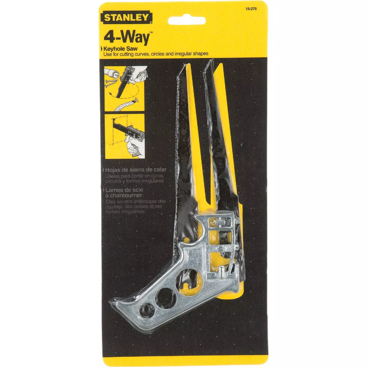 Stanley 7 In. 24 TPI Keyhole Drywall Jab Saw - photo 2