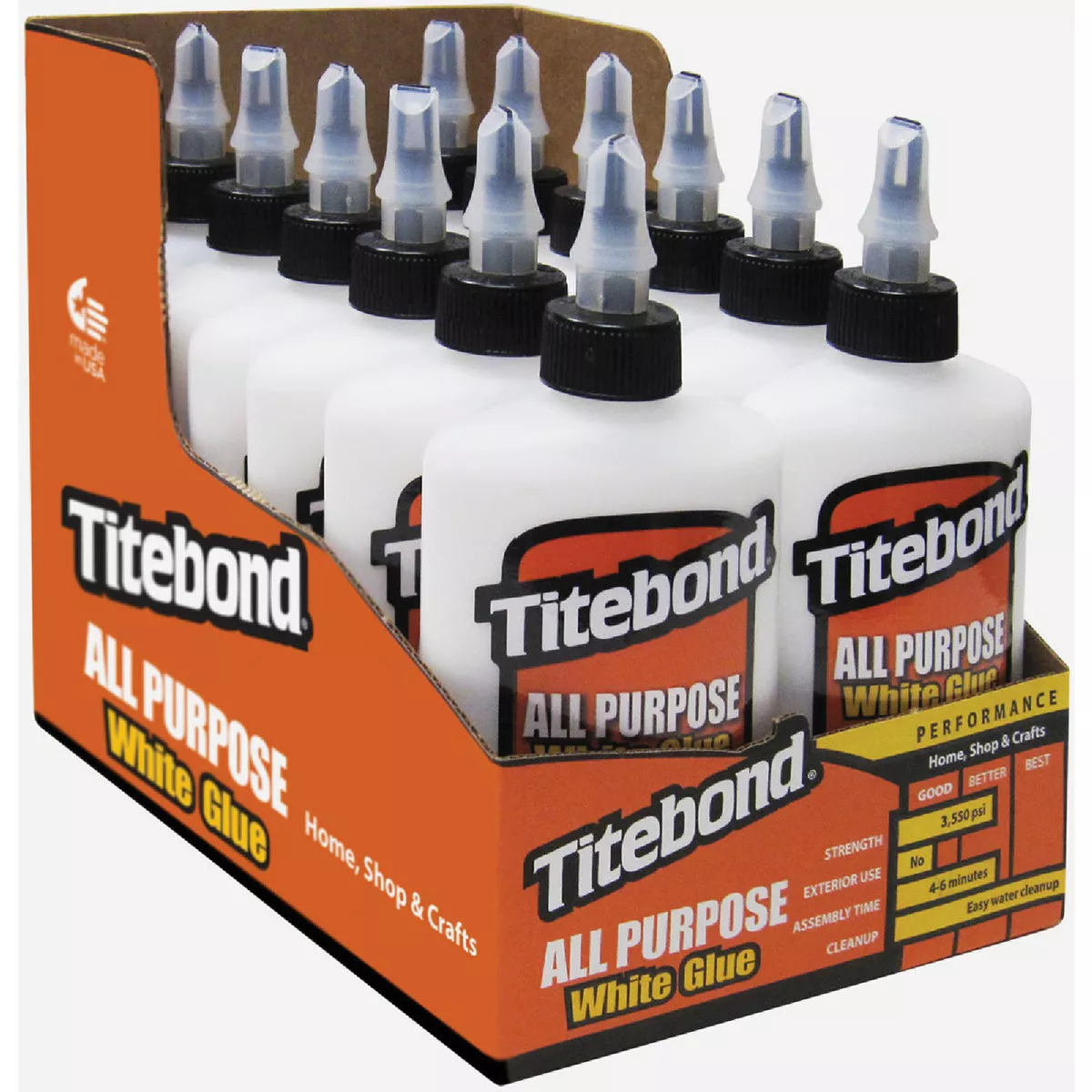 Titebond 4 Oz. White All-Purpose Glue - photo 2