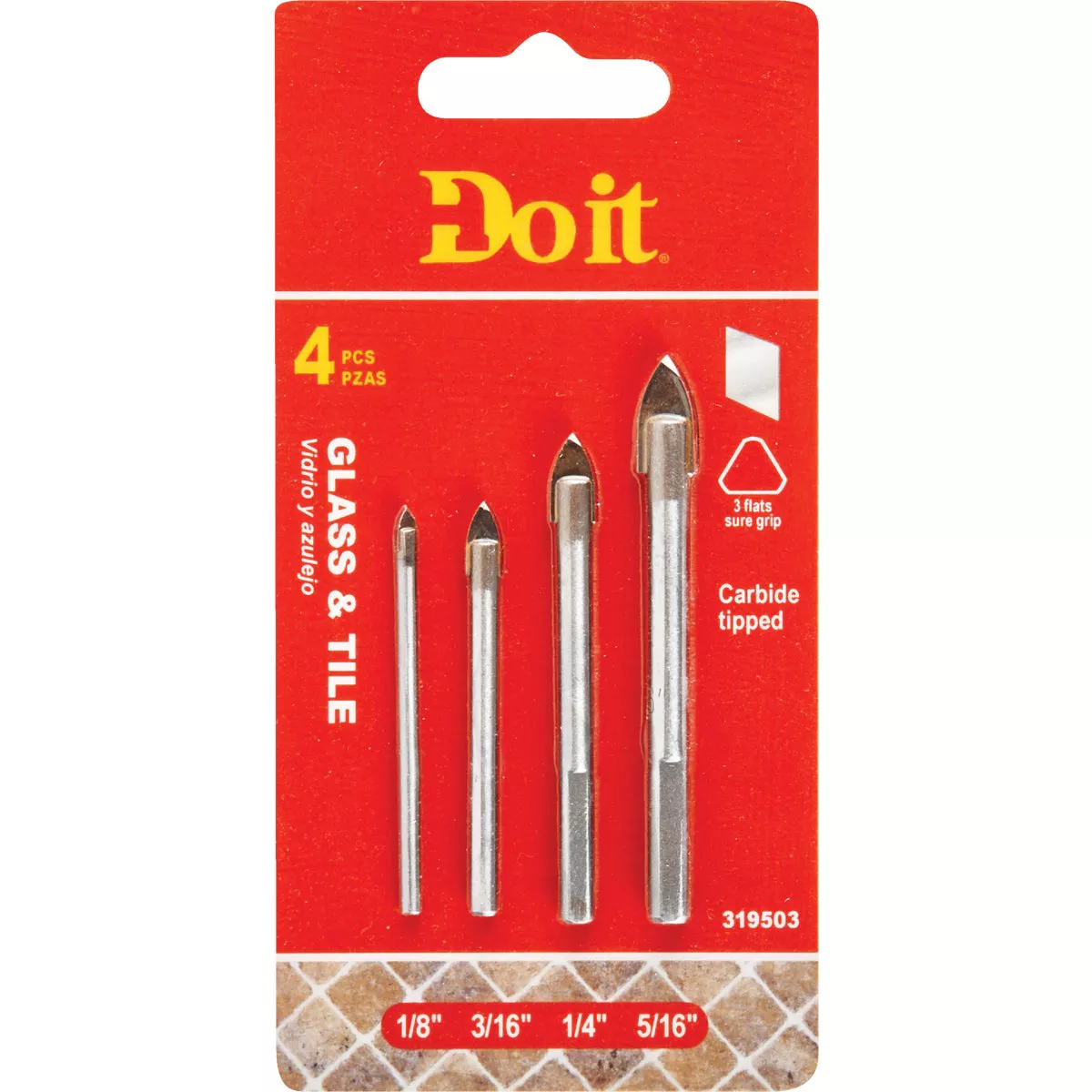 Do it Glass & Tile Bit Set (4-Piece)