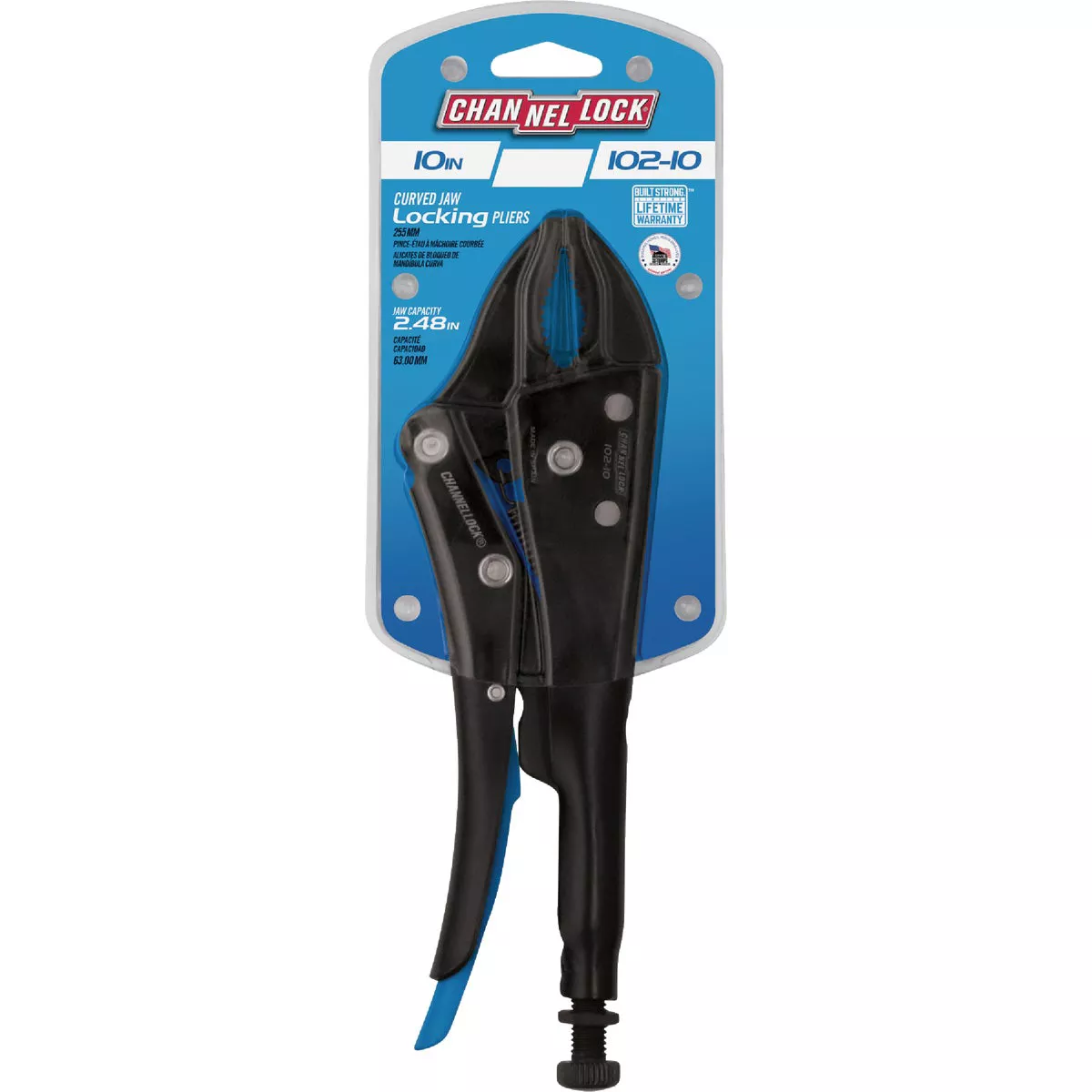 Channellock 10 In. Curved Jaw Locking Pliers - photo 3