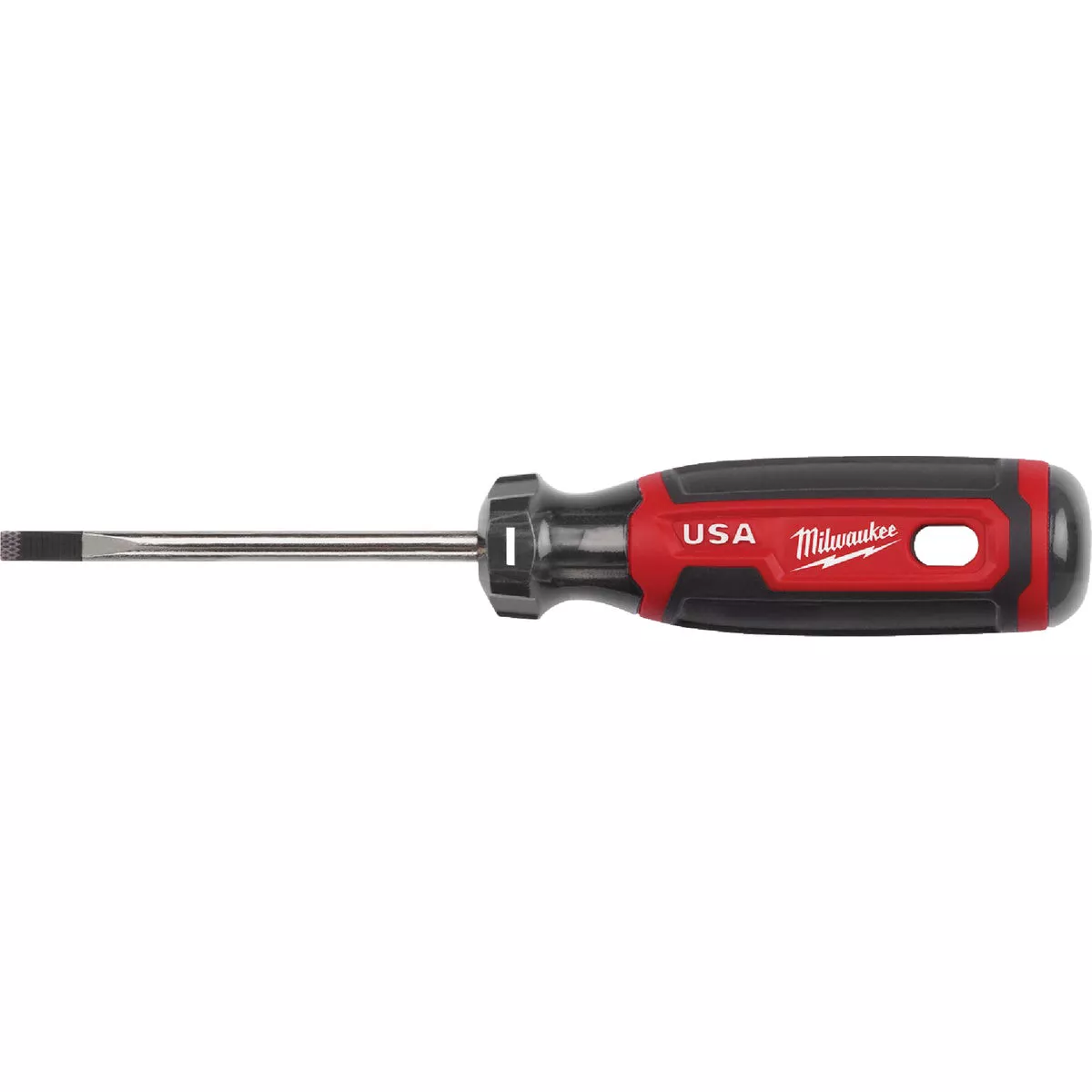 Milwaukee 3/16 In. x 3 In. Cushion Grip Cabinet Tip Slotted Screwdriver (USA) - photo 3