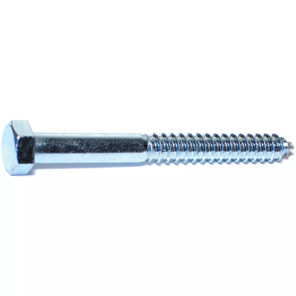 Midwest Fastener 5/8 In. x 6 In. Zinc Plated Grade 2 / A307 Steel Hex Head Lag Screws (25 Ct.)